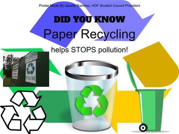 Paper Recycling Flyer